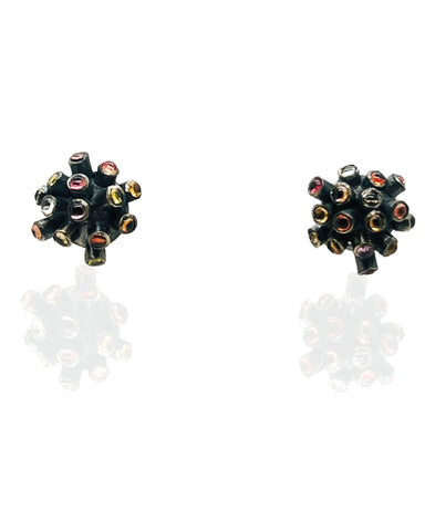 Sapphire Burst Studs